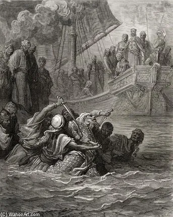Death Of Almoadam — Доре, Гюстав
