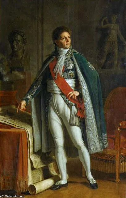Louis-alexandre Berthier, Prince Of Neufchatel And Wagram, Marshal Of France — Jacques Augustin Pajou