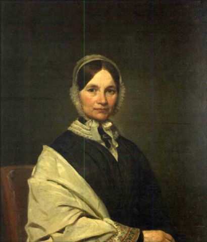 Portrait Of Amelia Grant Deblois — Francis Alexander