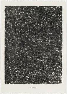 Scraping (gratterie) From Scrap Plates Ii (planches De Rebut Ii) From Phenomena (les Phénomènes) — Jean Philippe Arthur Dubuffet