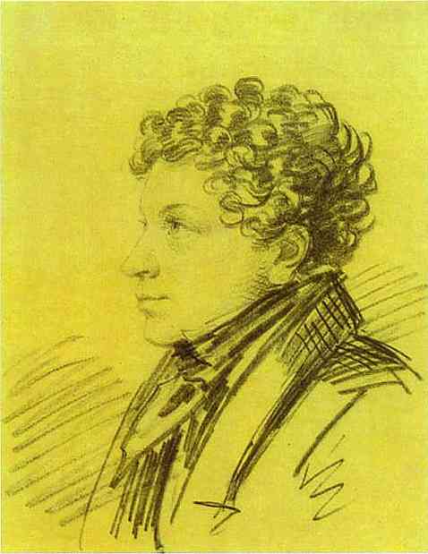 Portrait Of Leo Pushkin — Alexander Orlowski