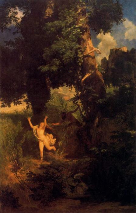Syrinx Fuyant Les Assauts De Pan — Арнольд Бёклин