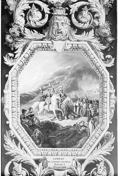 Combat De Somosierra.30 Septembre 1808 — Jean Alaux Lecomte Hippolyte Le Romain