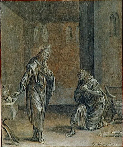 Jesus Apparait A Saint Pierre — Dirck Barendsz