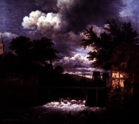 A Watermill — Якоб Исааксзон Ван Рейсдал