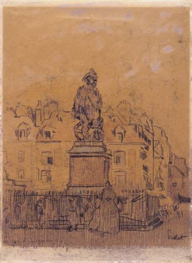 Sketch For `the Statue Of Duquesne, Dieppe' — Уолтер Ричард Сиккерт