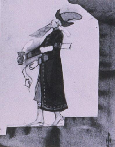 'sketch Of Costumes For ''tale Of Tsar Saltan''' — Николай Константинович Роерих