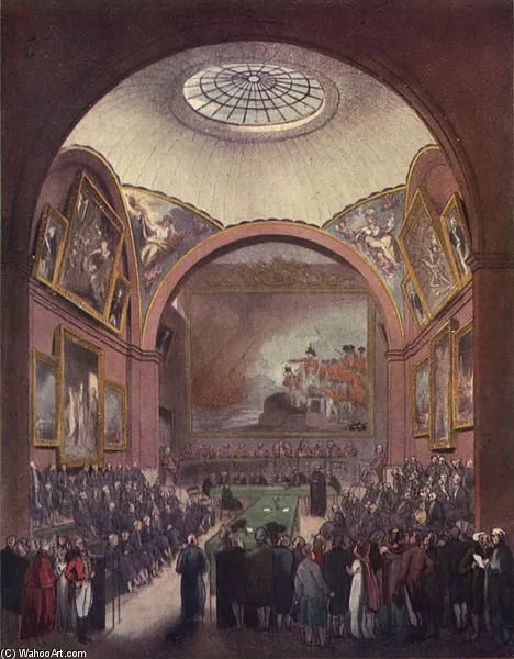 Common Council Chamber, Guildhall — Уильям Генри Пайн