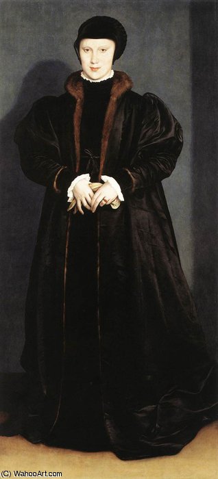 Christina Of Denmark Ducchess Of Milan — Ганс Гольбейн Младший