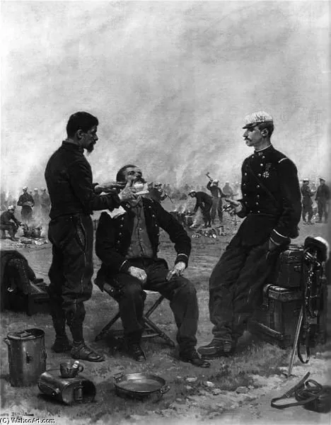 The Camp Barber — Эдуар Детайль