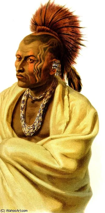 Wakesasse, Musquake Indian — Карл Бёдер