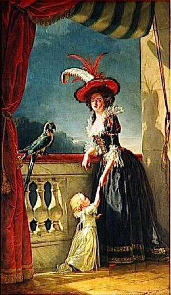 Louise Elisabeth De France, Duchesse De Parme (1727 1759) — Adélaïde Labille-guiard Des Vertus