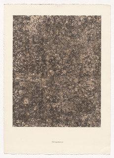 Impatience From The Portfolio The Land Surveyor (l'arpenteur) From Phenomena (les Phénomènes) — Jean Philippe Arthur Dubuffet
