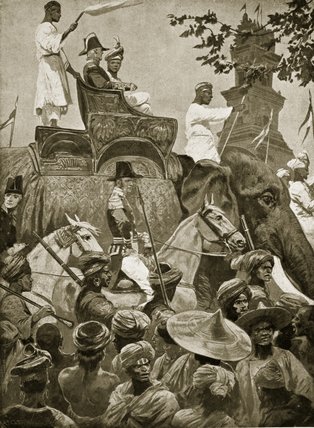 British Troops Entering Singapore — Ричард Катон Вудвиль