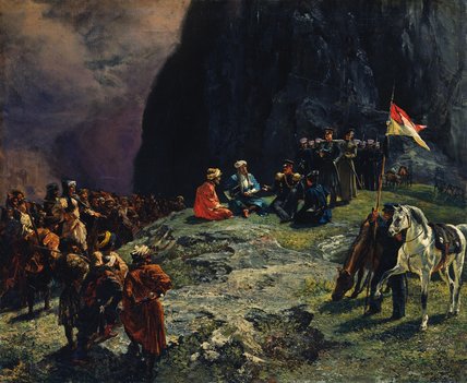 The Meeting Of General Kluke Von Klugenau — Григорий Григорьевич Гагарин