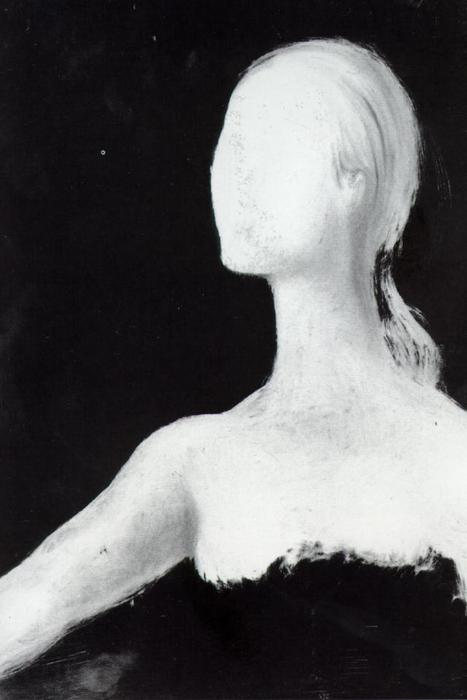 Untitled (head Of A Woman, Unfinished) — Сальвадор Дали
