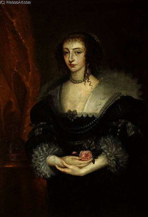Henrietta Maria — Антоний Ван Дейк