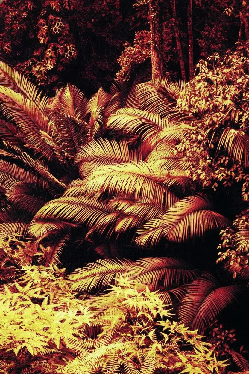 Infinite Ochre: The Eternal Pulse Of The Gilded Jungle — Jacques Villedieu