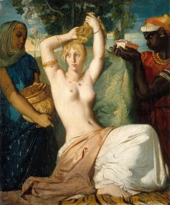 La Toilette D'esther — Теодор Шассериу