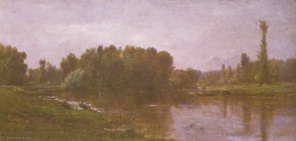 The Banks Of The Oise — Чарльз-фредерик Дабенье