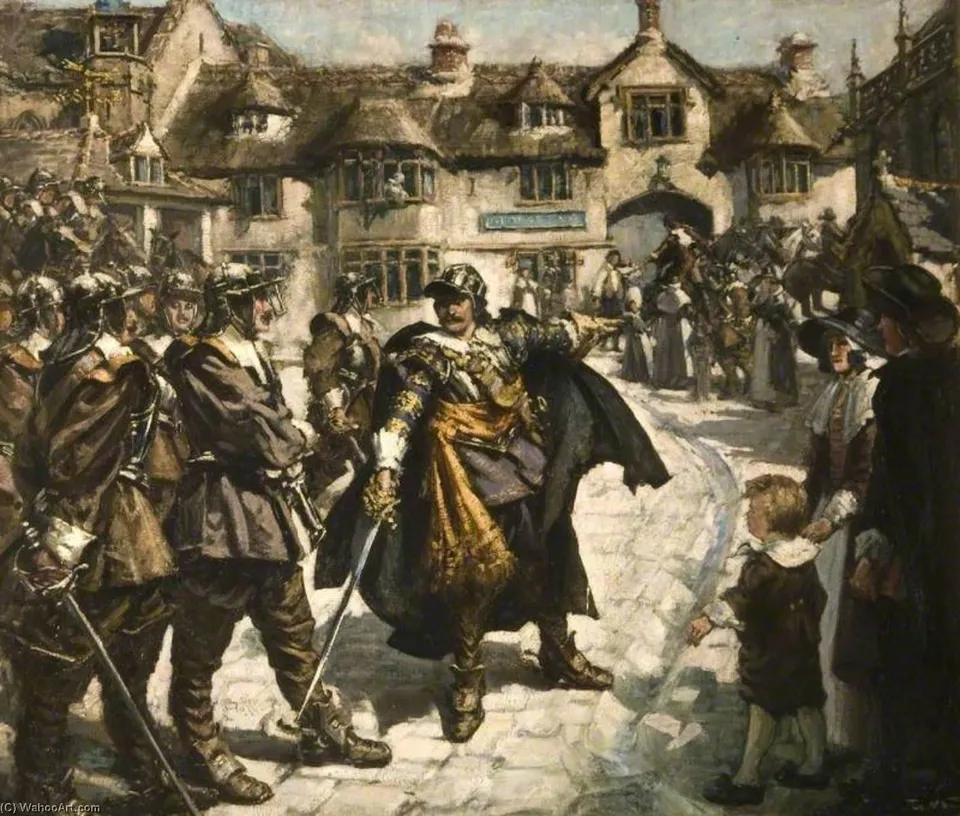 The Escape From Bridport, Dorset, Of Charles Ii After The Battle Of Worcester, September 1651 — Francis Henry Newbery
