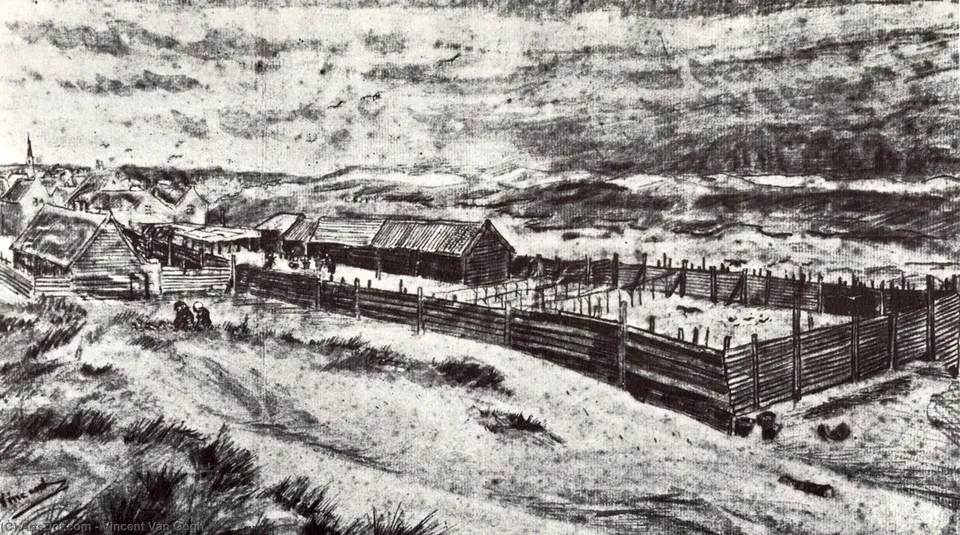 Fish-drying Barn — Vincent Van Gog