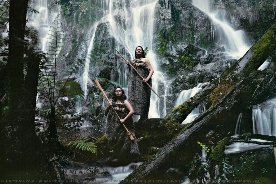 Maori | Noel Pearse & Dominique Pere | Huka Falls, North Island | New Zealand | 2011 — James Philip Nelson
