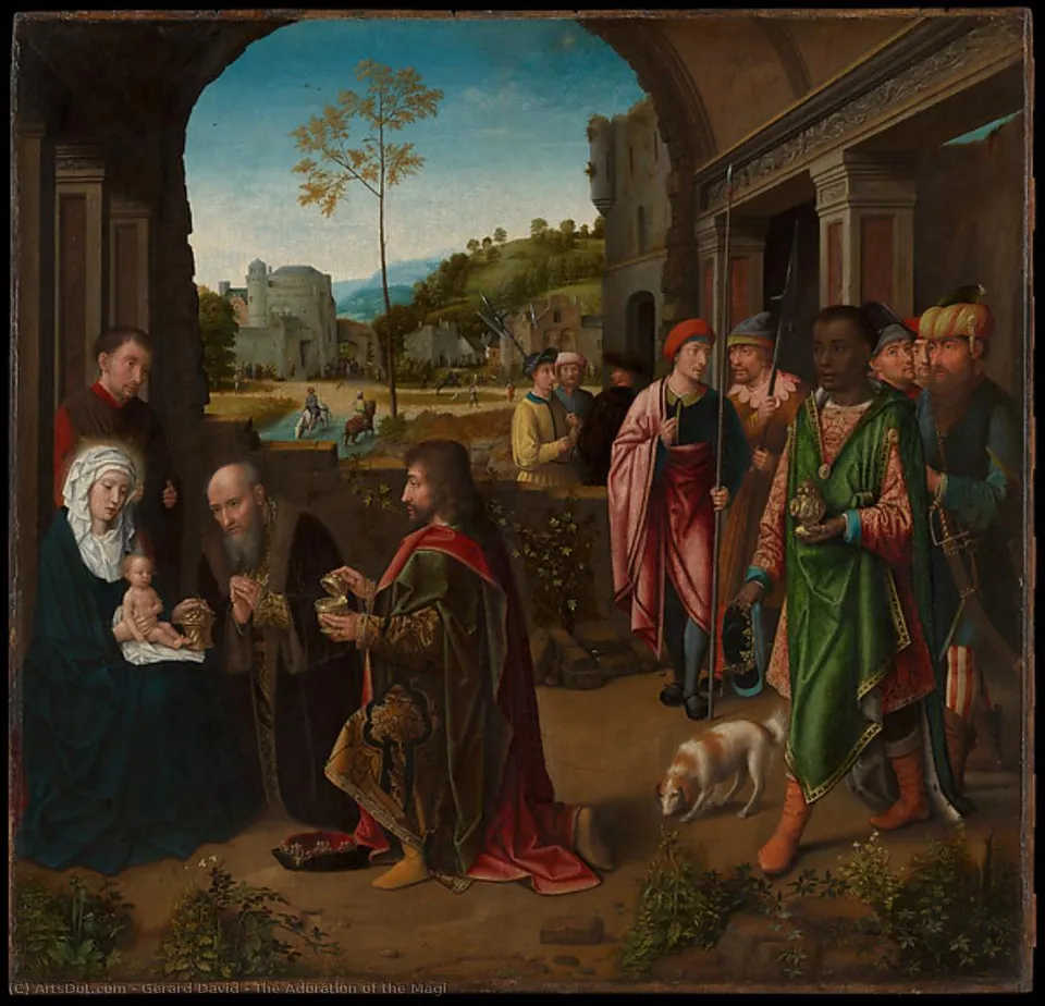 The Adoration Of The Magi — Гердар Дэвид