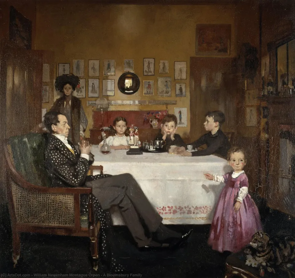 A Bloomsbury Family — Уильям Орпен