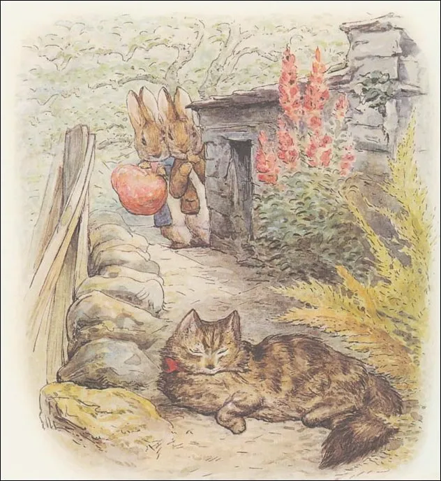 Benjamin Bunny 19a - (11x11) — Beatrix Potter