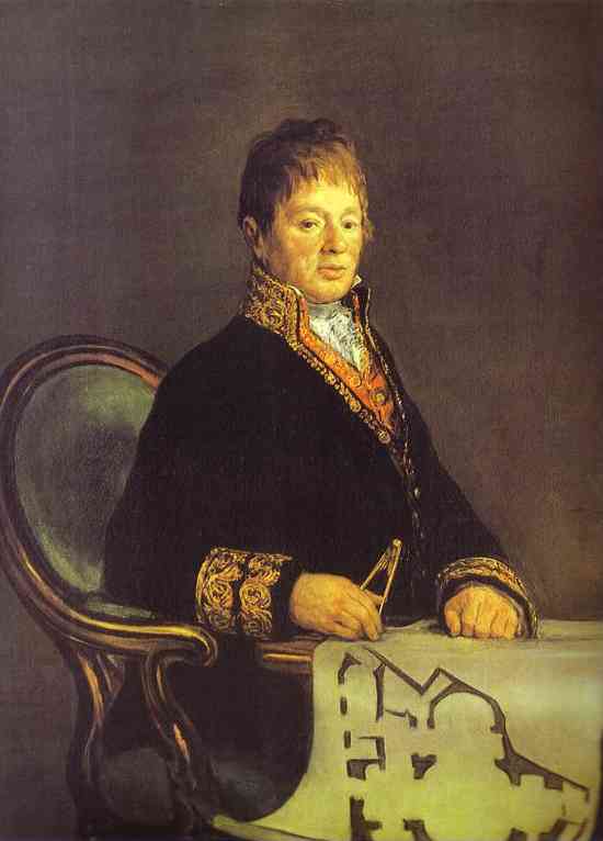 Portrait Of Juan Antonio Cuervo — Гойя