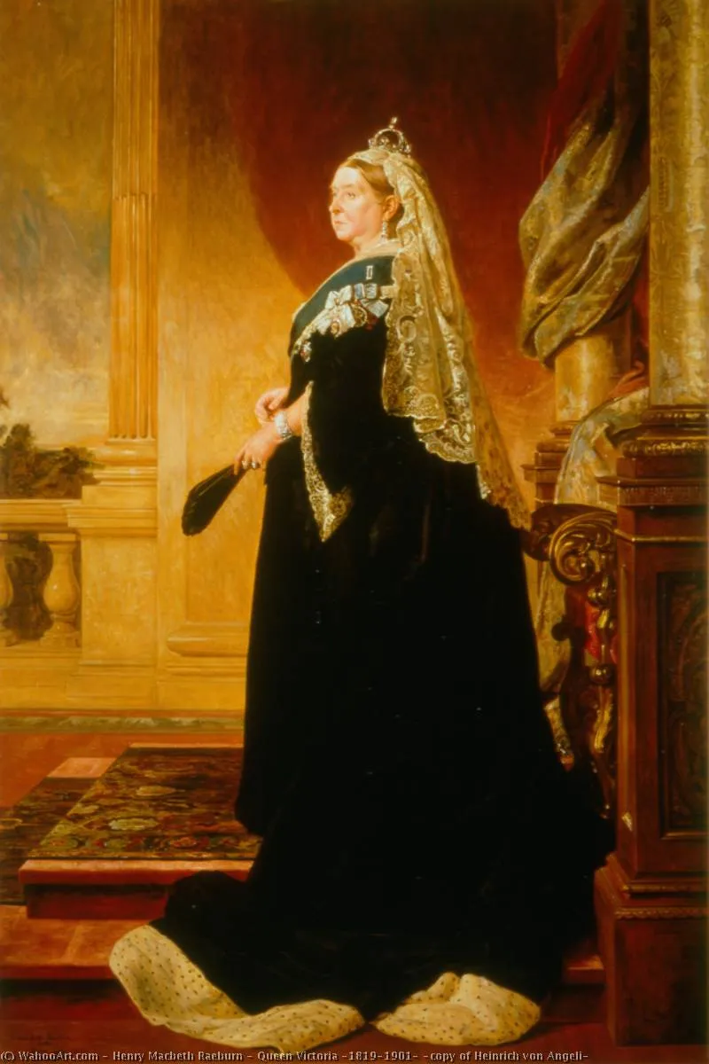 Queen Victoria (1819–1901) (copy Of Heinrich Von Angeli) — Henry Macbeth Raeburn