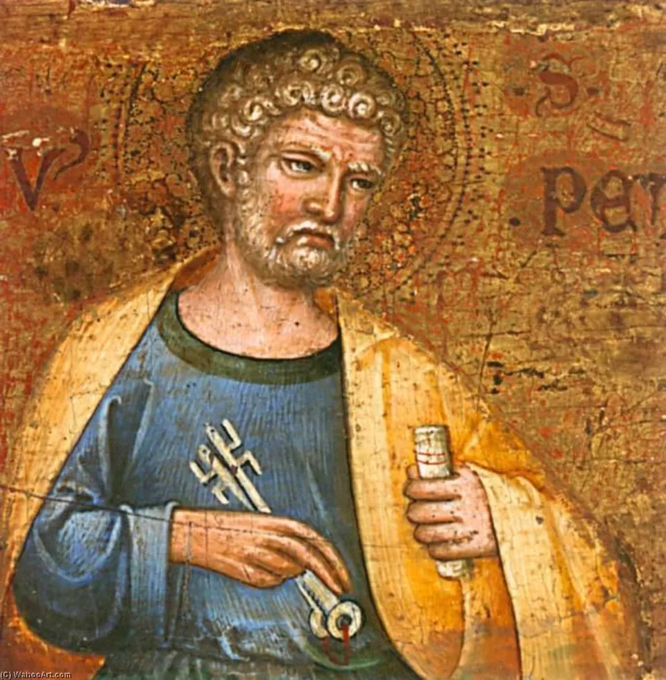 Altarpiece Of The Virgin Mary (predella Fragment, Detail) — Meneghello Di Giovanni De' Canali