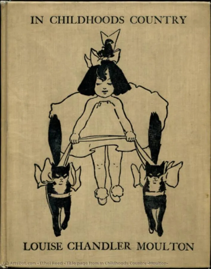 Title Page From In Childhoods Country (moulton) — Ethel Reed