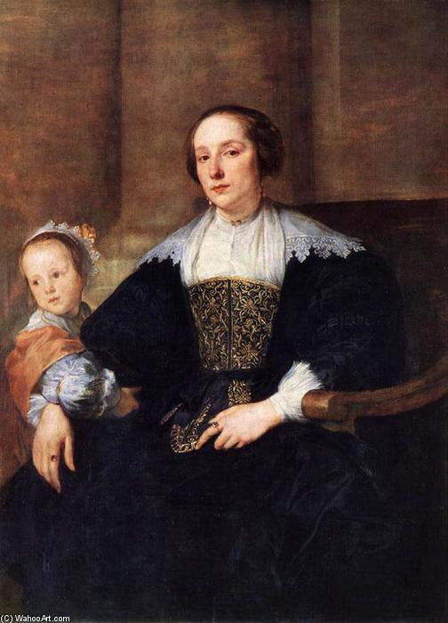 The Wife And Daughter Of Colyn De Nole — Антоний Ван Дейк
