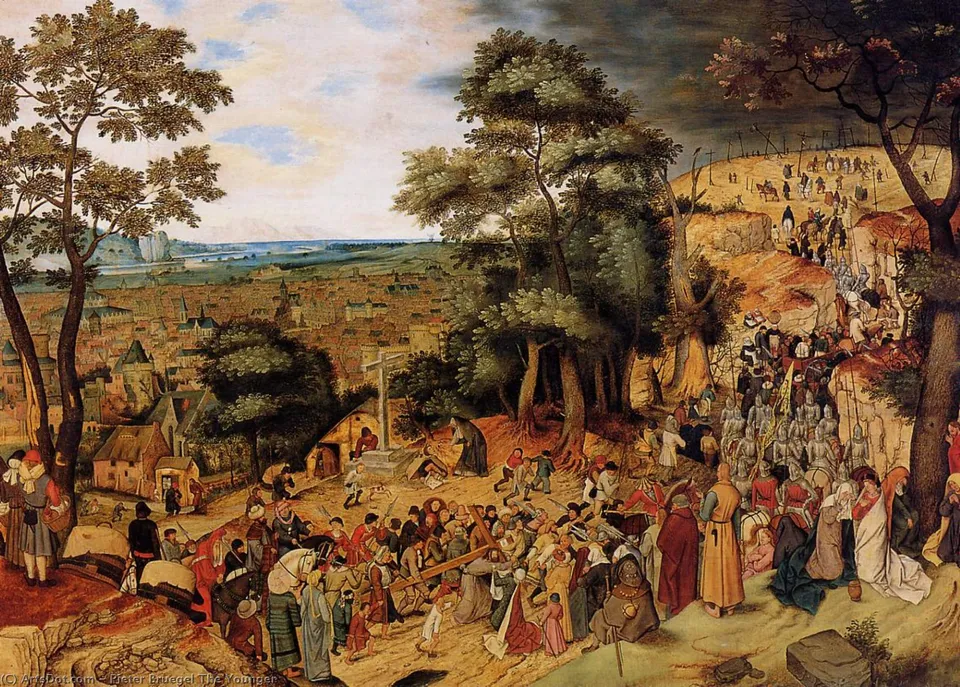 The Way Of The Cross — Питер Брюгель Младший