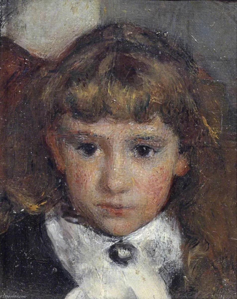 Head Of A Girl — Frank Huddlestone Potter