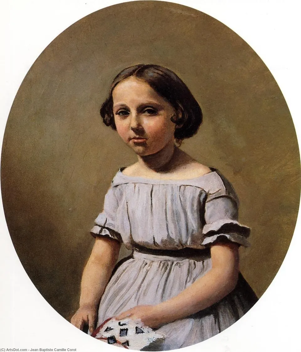 The Eldest Daughter Of M. Edouard Delalain — Жан-батист Кёро