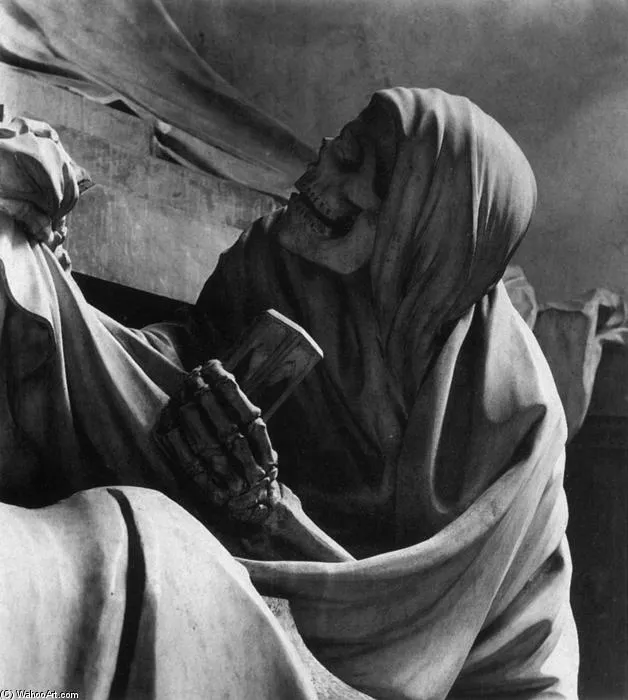 Mausoleum Of The Maréchal De Saxe (detail) — Жан-батист Пигаль