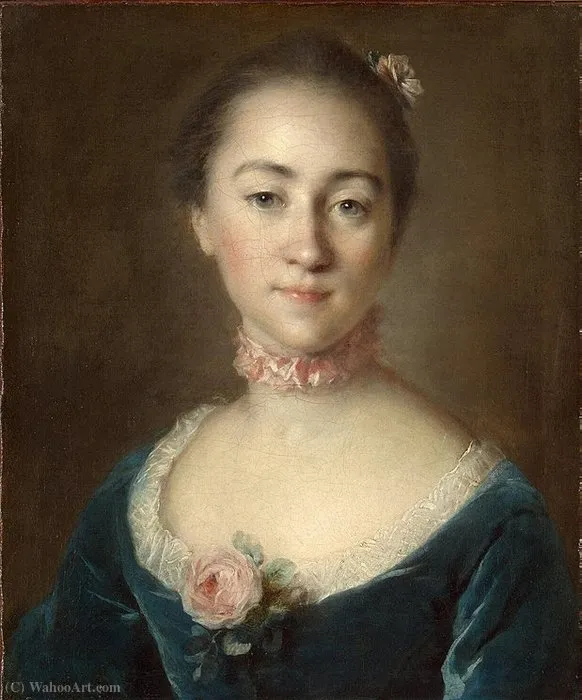 Portrait Of Countess Ekaterina Golovkina — Jean Louis Tocqué