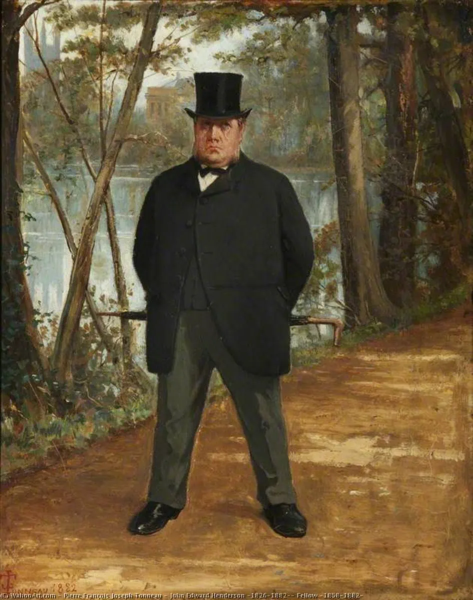 John Edward Henderson (1826–1882), Fellow (1858–1882) — Pierre François Joseph Tonneau