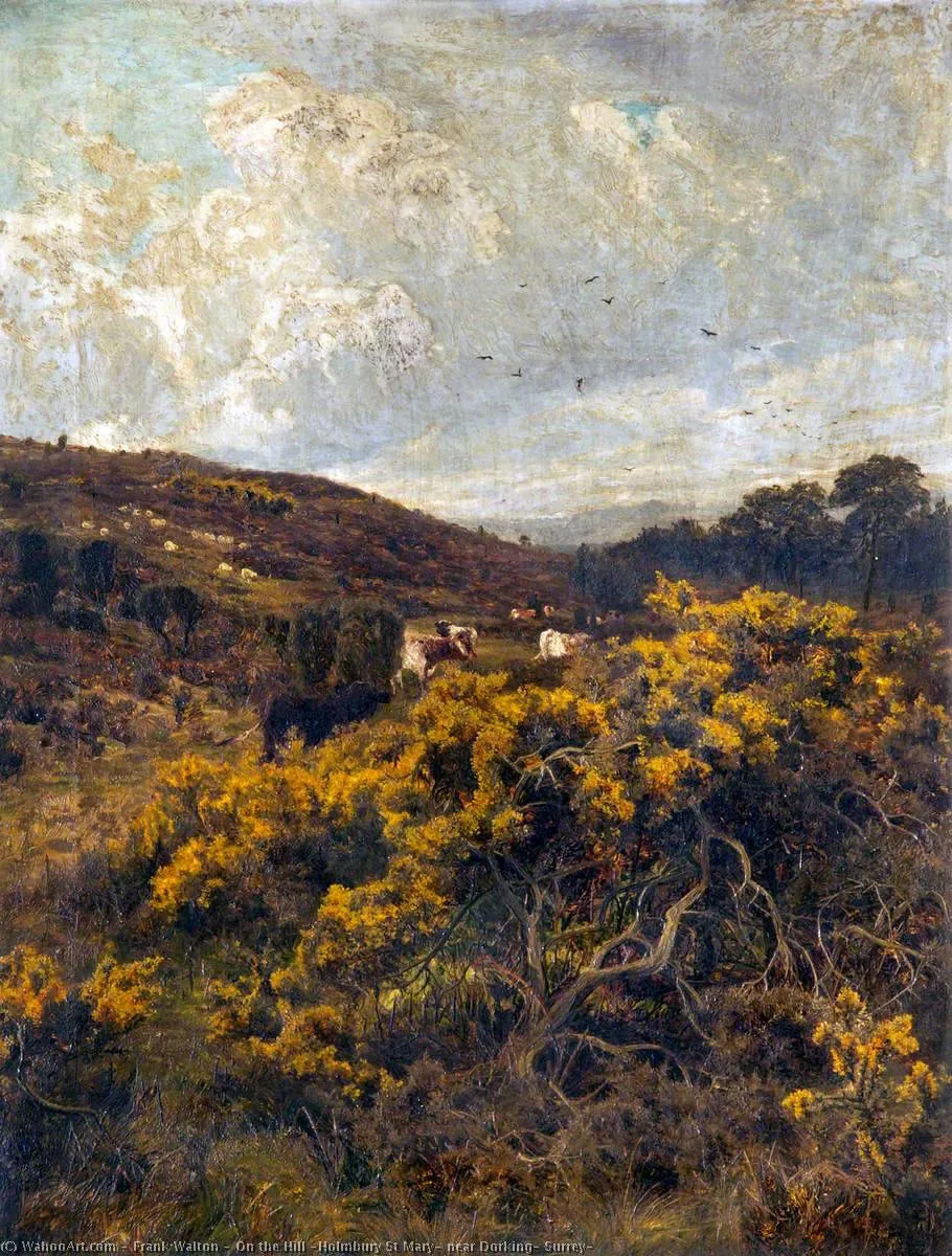 On The Hill (holmbury St Mary, Near Dorking, Surrey) — Фрэнк Брангвин