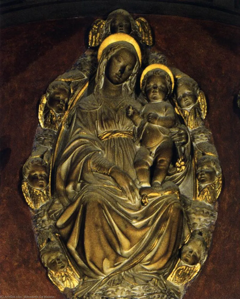Tomb Altar Of St Fina (detail) — Бенедетто Да Майано