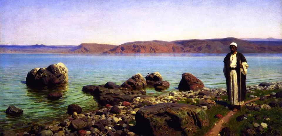 On The Sea Of Tiberias (galilee) — Vassily Dmitrievitch Polenov
