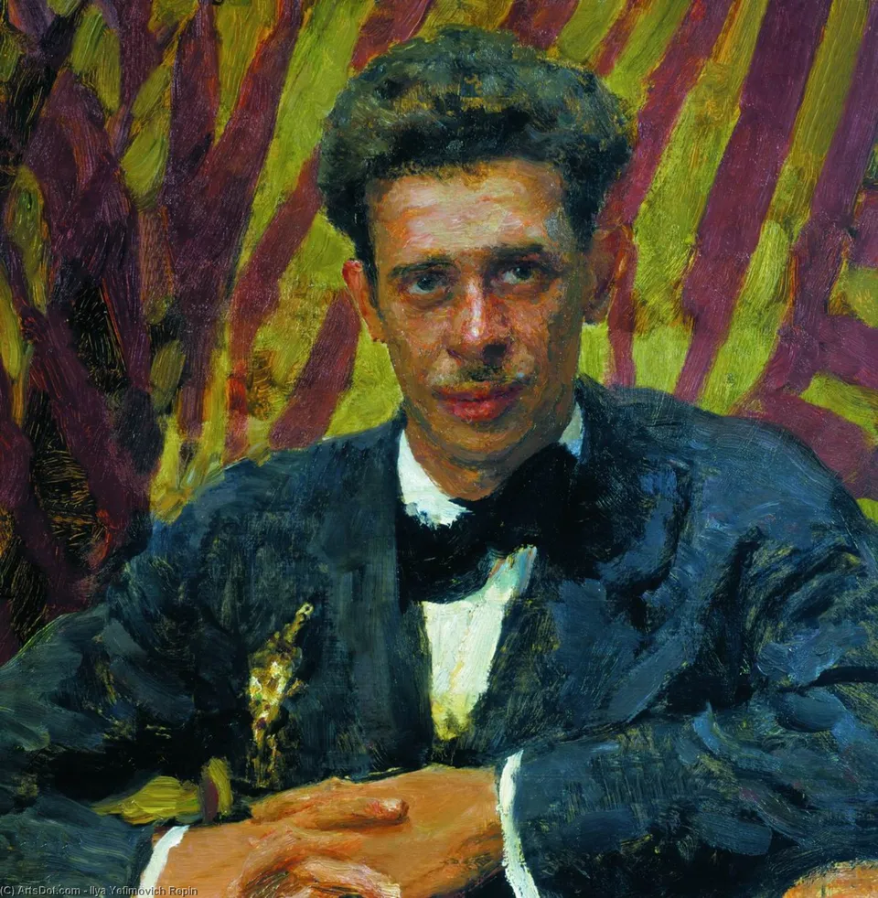 Портрет Николая Ремизова — Илья Репин
