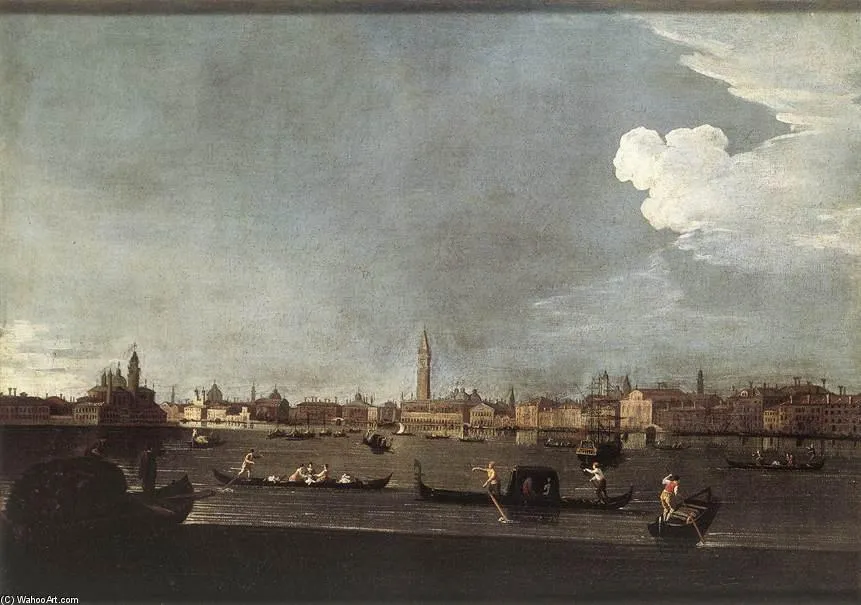 The Bacino Di San Marco — Johan Richter (giovanni Richter)