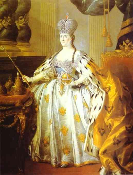 Portrait Of Empress Catherine Ii — Stefano Torelli