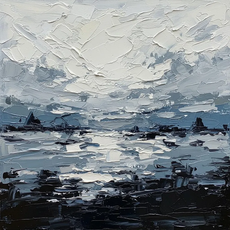 Monolithic Silence: A Sculptural Study Of Tides And Atmospheric Light — Christian Noiret