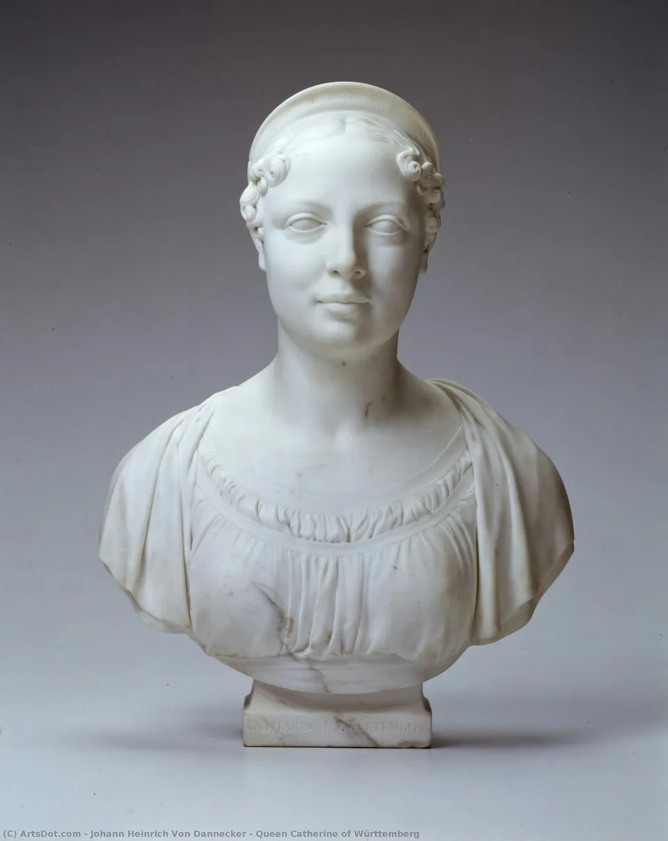 Queen Catherine Of Württemberg — Johann Heinrich Von Dannecker