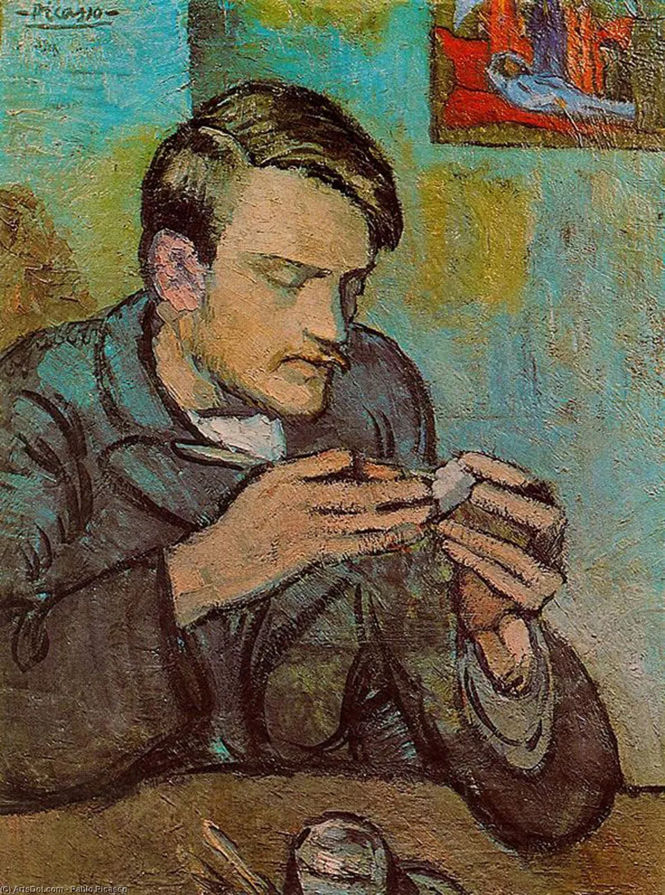 Portrait Of Mateu Fernandez De Soto — Пабло Пикассо